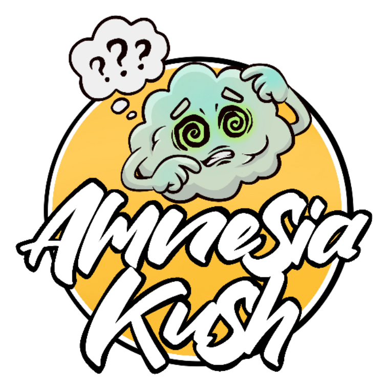 Amnesia Kush rosin badge