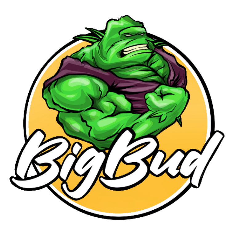 Big Bud rosin badge