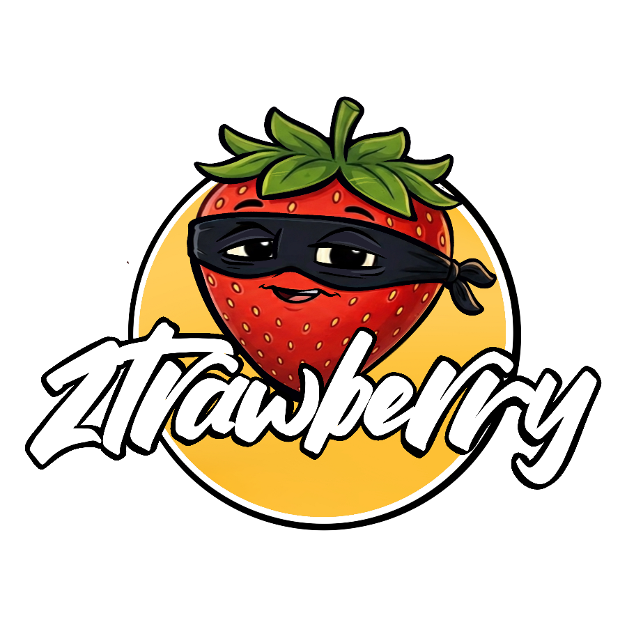 Ztrawberry rosin badge